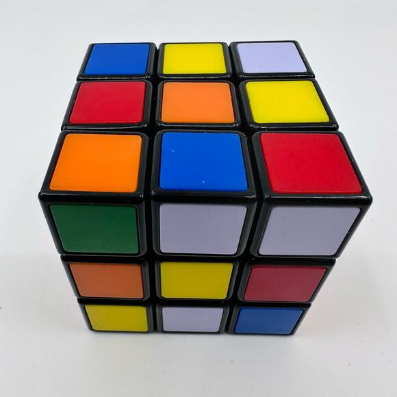 VTG Rubiks Cube Brain Teaser Children/Kids Fun Collectible Puzzle Educational - Picture 4 of 6